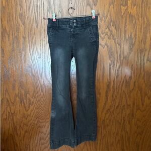 Thereabouts Black Bootcut Jeans Girls Size 2